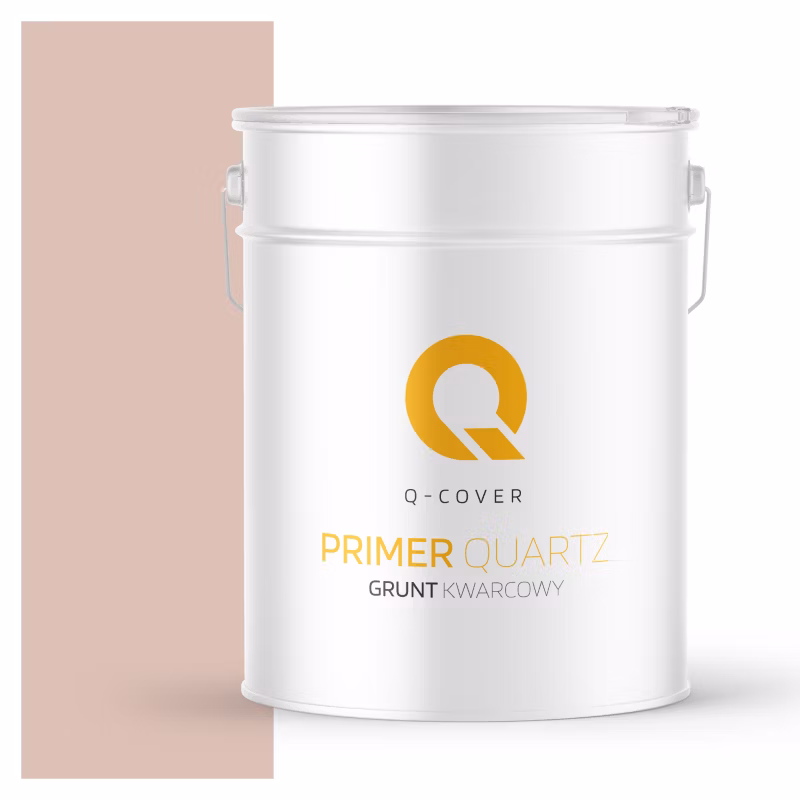 Grunt Kwarcowy pod Tynk Mozaikowy Q-Cover Brązowy M61 15KG