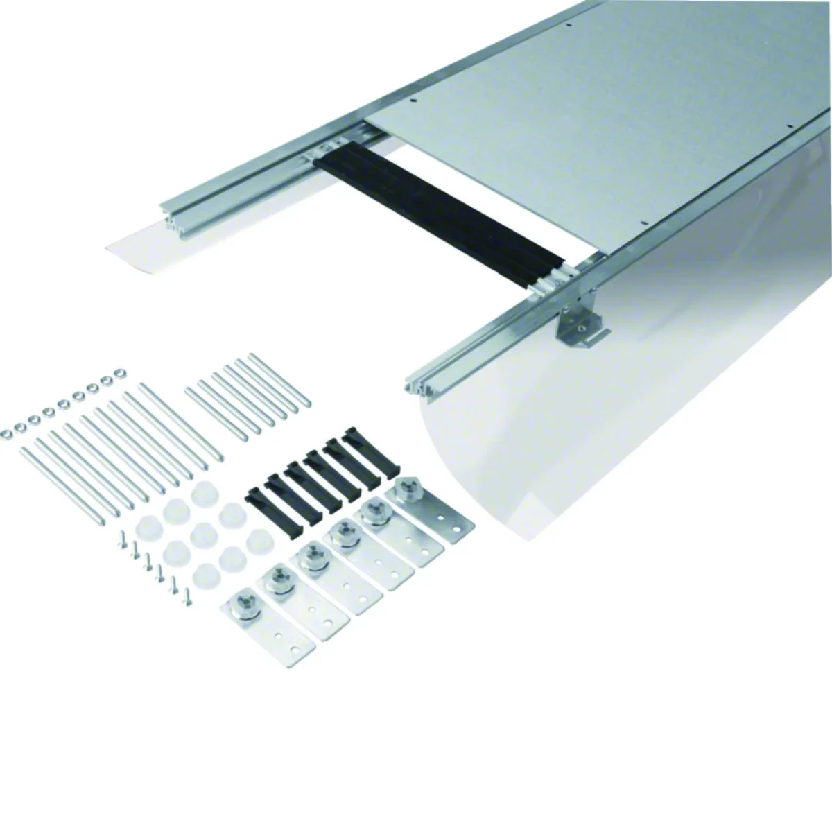 TEHALIT.BK Kanał współpoziomy boczna folia ochronna BKF 400x(105-150) stal BKF400105