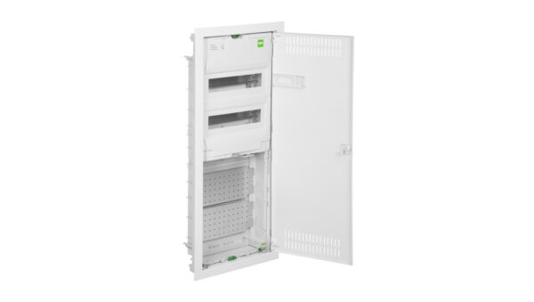 Rozdzielnica modułowa MSF TWIN RP 2×12 (N+PE) + 2×12 podtynkowa multimedialna IK05 IP30 2015-02