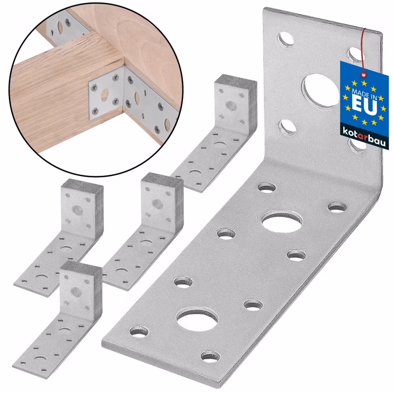 Kątownik łącznik KOTARBAU ciesielski 50x100x40 mm 50 szt.