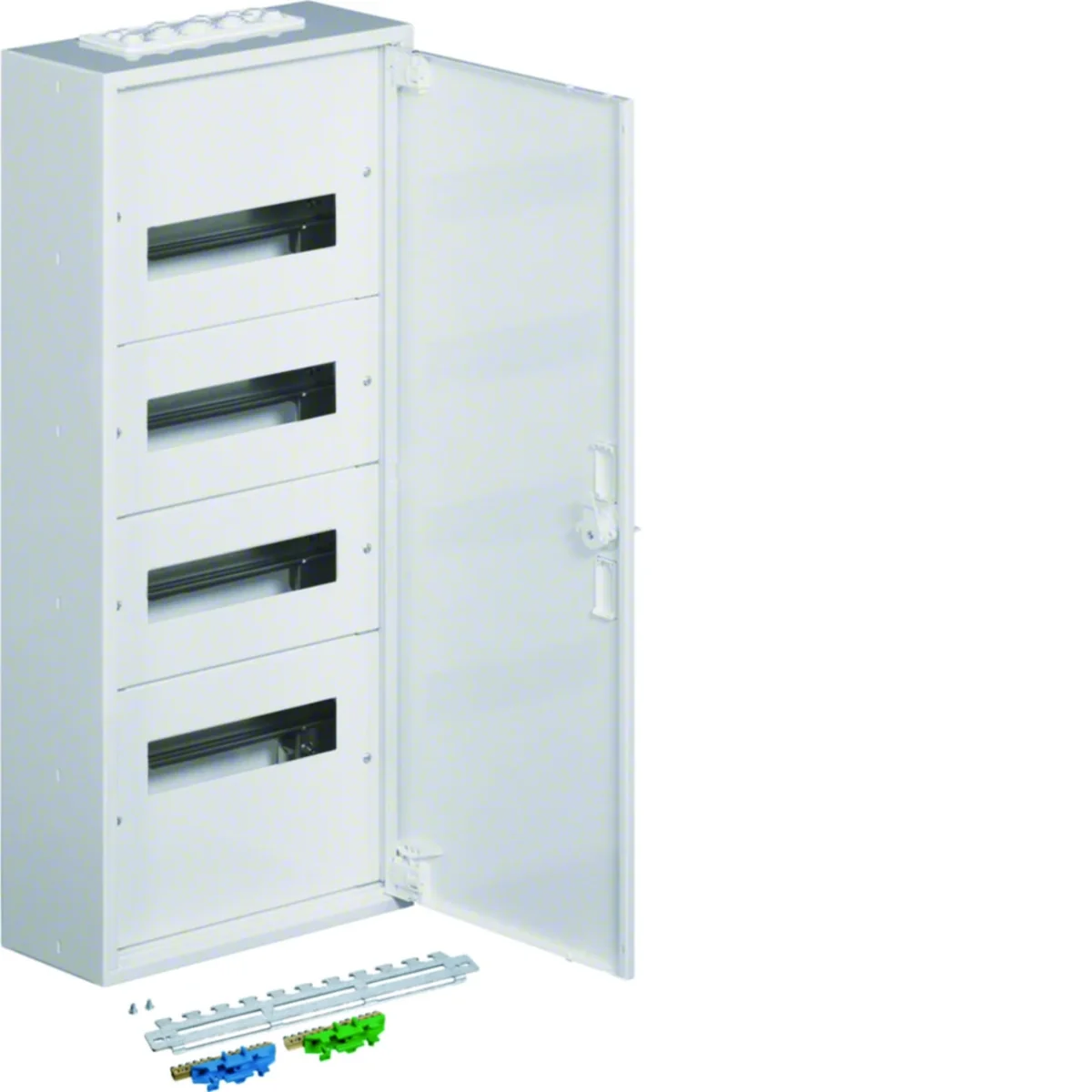 Rozdzielnica kompletna 4x12mod.+zaciski PE/N, IP30/I kl.n/t FW412WT