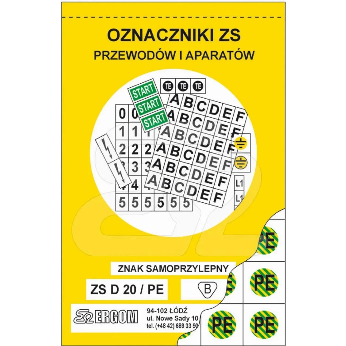 Znaki ZS D20/UZ E04ZP-02030404300