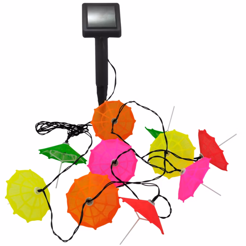 Girlanda solarna LED PARASOLKI Sanico Goldlux IP44 – 1 szt.