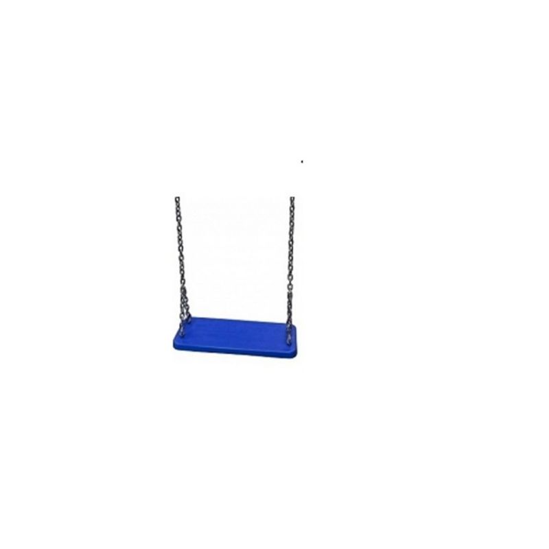 Huśtawka aluminiowa Allforbaby łańcuchy ocynk plac zabaw en1176 niebieska 1szt