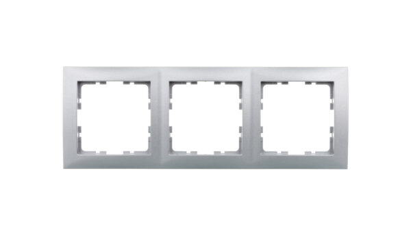 Berker B.Kwadrat Ramka potrójna aluminium 5310138994