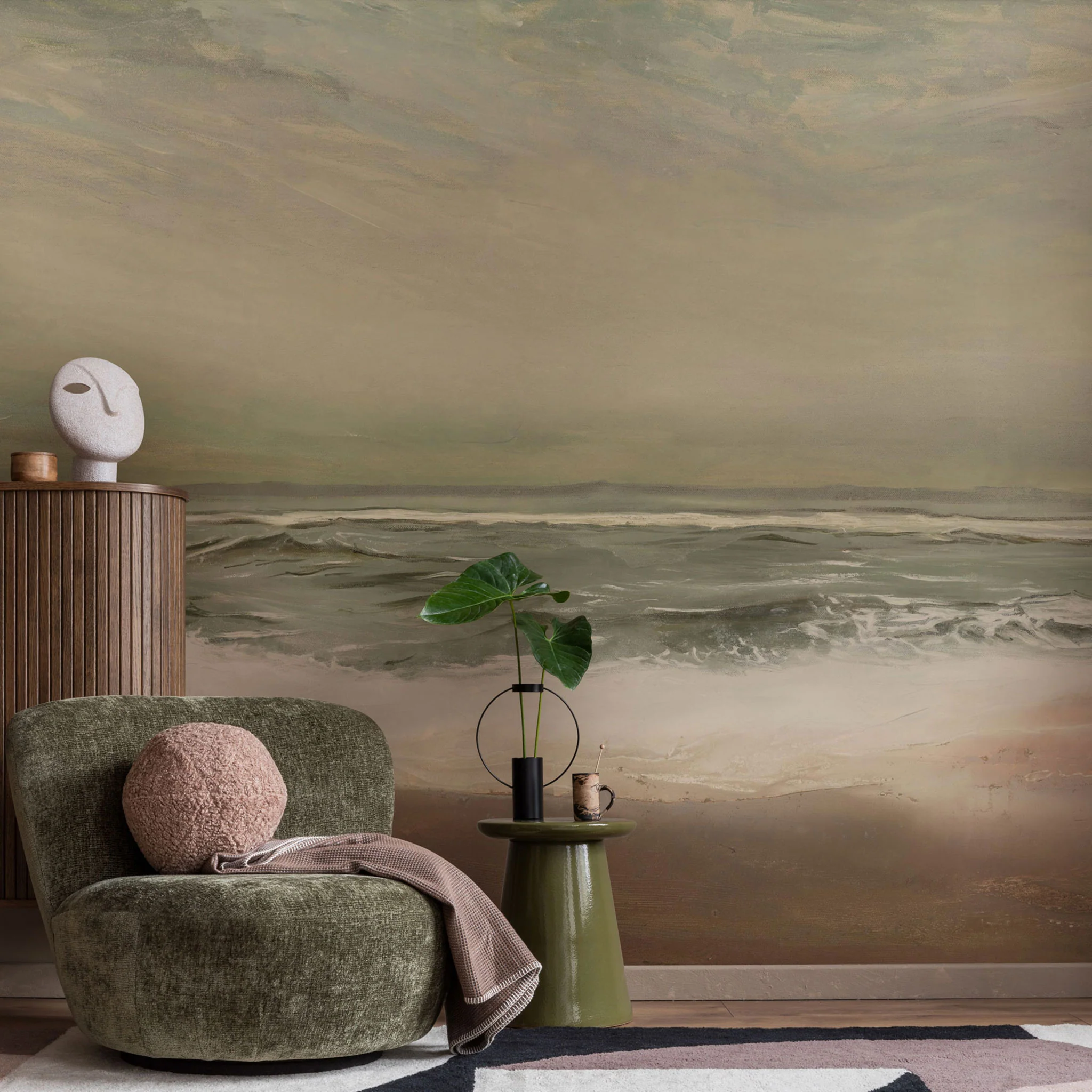Sunrise linen 100×220