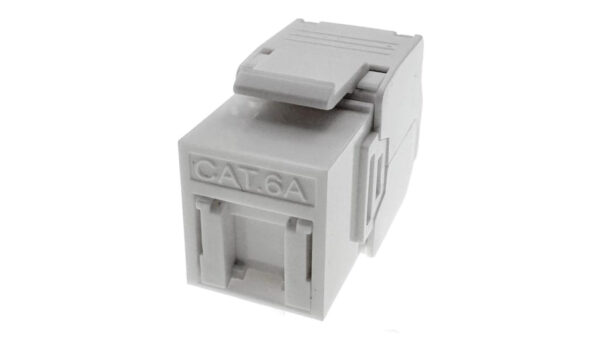 Gniazdo keystone RJ45 beznarzędziowe UTP kat. 6A Q-LANTEC