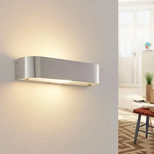 Kinkiet Nika z diodą LED E14, aluminium