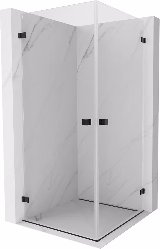 Kabina prysznicowa Mexen Lunar-B czarna 80×80 cm 832-080L-080P-70-00 1 szt.