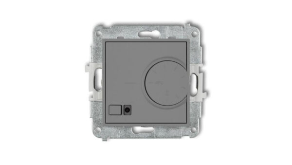 ICON Mechanizm elektronicznego regulatora temperatury z czujnikiem podpodłogowym szary mat 27IRT-1