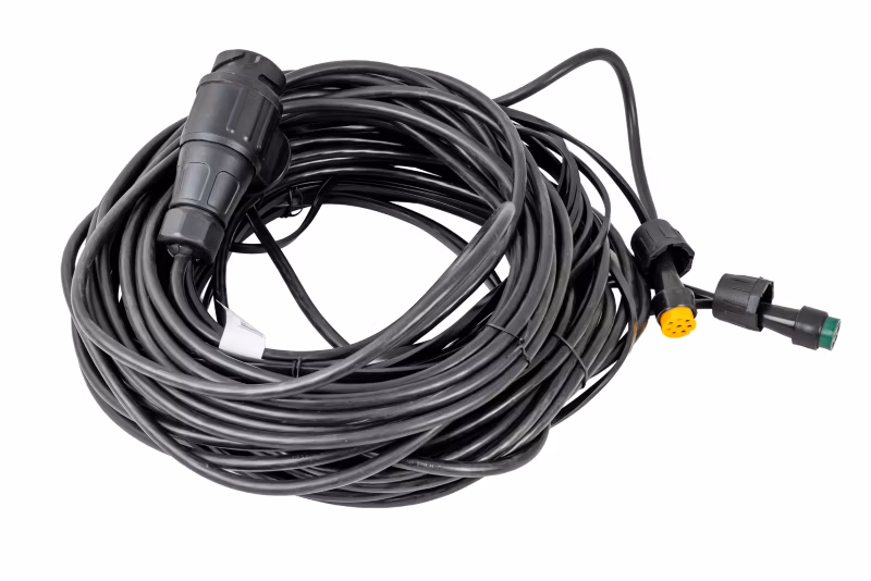 Instalacja elektryczna MANTES wiązka przyczepy lawety 10 m wtyczka 13 PIN bajonety 2x 8 PIN do przyczepy 1 szt.