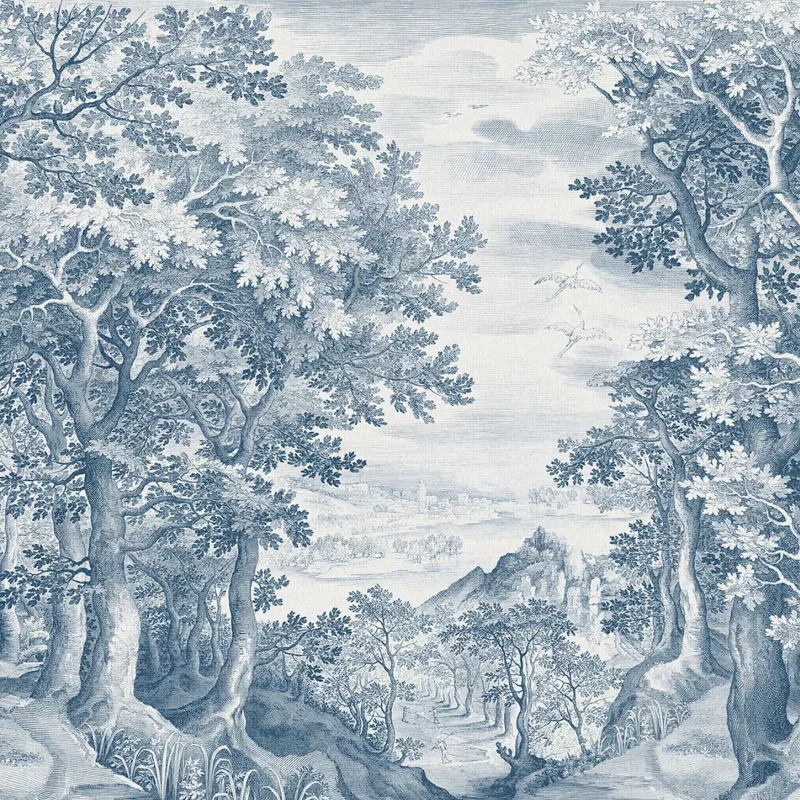 fototapeta Sanders & Sanders las niebieskim 371 x 280 cm – 1 rol.