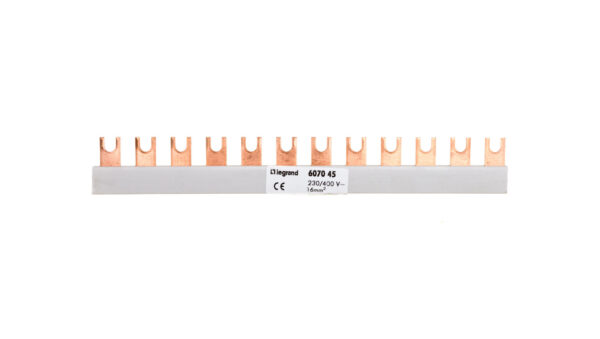 Szyna łączeniowa 1P 80A 16mm2 widełkowa (12 mod.) BI1/16×12 607045