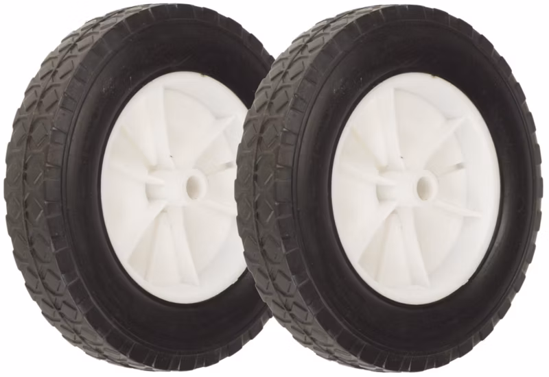 Kółko FEINZ Do Kosiarki Kosiarek 180 Mm Gumowe Koło Pełne 100 Kg Otwór 12 Mm 2 szt.