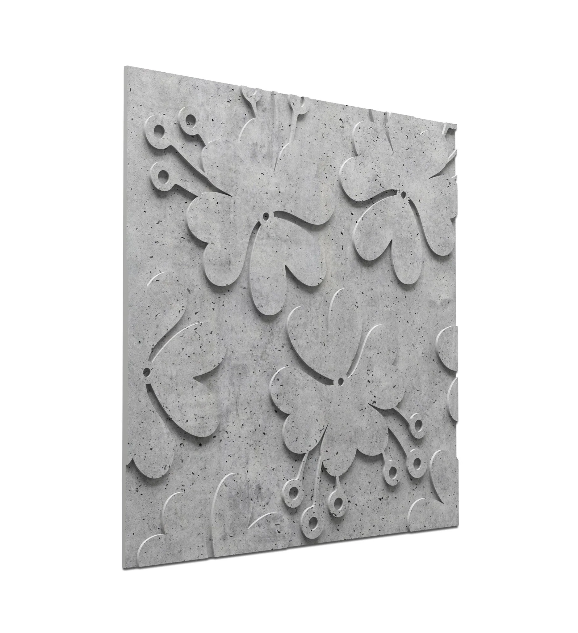 PANEL DEKORACYJNY FLORAL MODEL 04 71 X 71 CM OD PROGIP