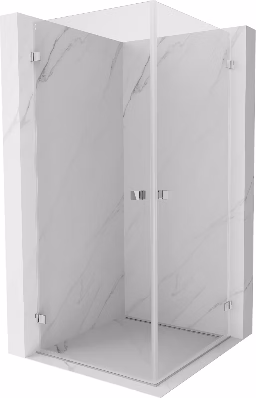 Kabina prysznicowa Mexen Lunar-B transparent chrom 95×95 cm 1 szt.