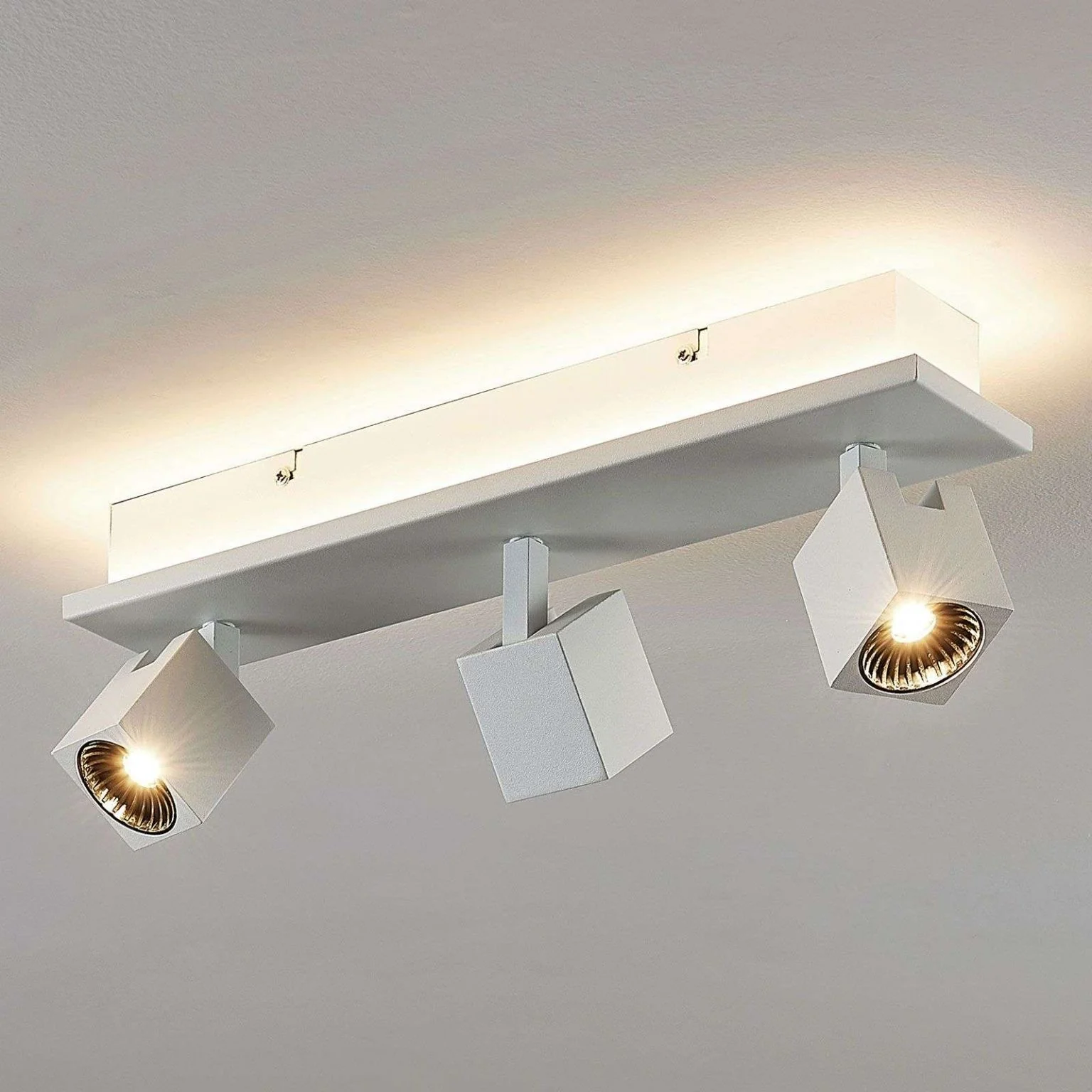Lampa sufitowa LED Taly, 3 białe reflektorki