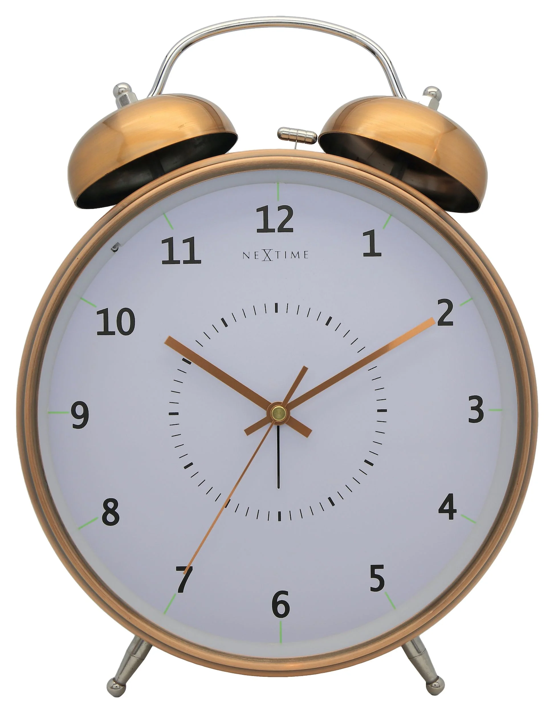 Budzik Wake Up 30×23 cm złoty