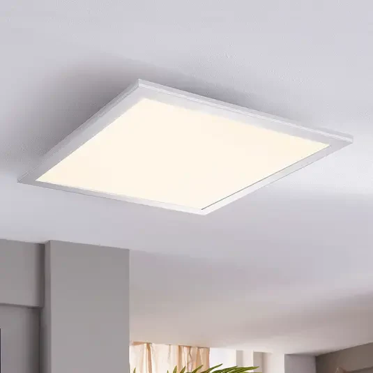 Panel LED Lindby Level, 4000K, 40 cm x 40 cm