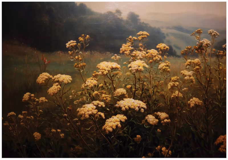 Fototapeta WALLARENA Do Sypialni Salonu Winylowa Kwiaty Vintage Natura Brązowy 300×210 cm 16353VX6 1 szt.