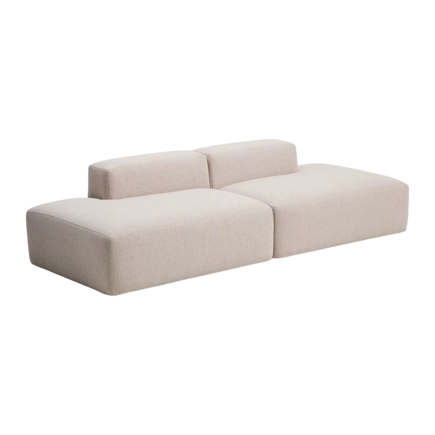 Sofa 3-osobowa BLOK beżowy szenil