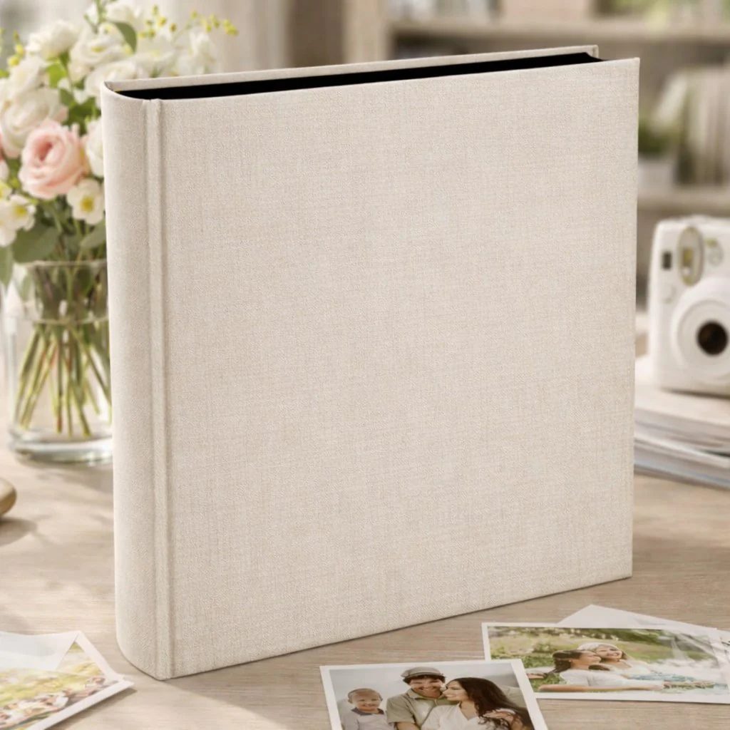 Album tradycyjny szyty 29×32 cm 60 stron DBCL30LINENCREAMB