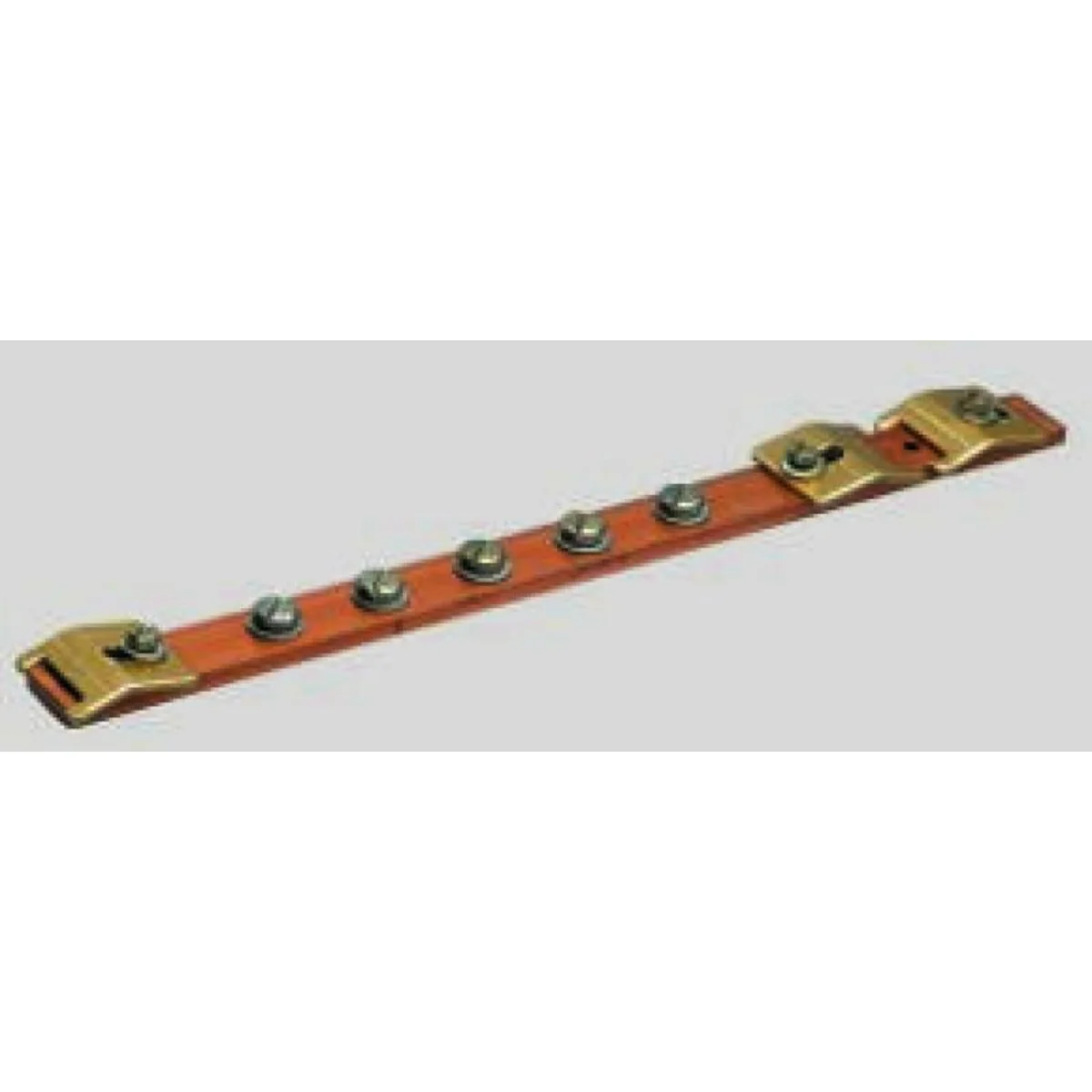 Szyna uziemiająca UNIVERS CU 20x5mm 1-polowa UZ010
