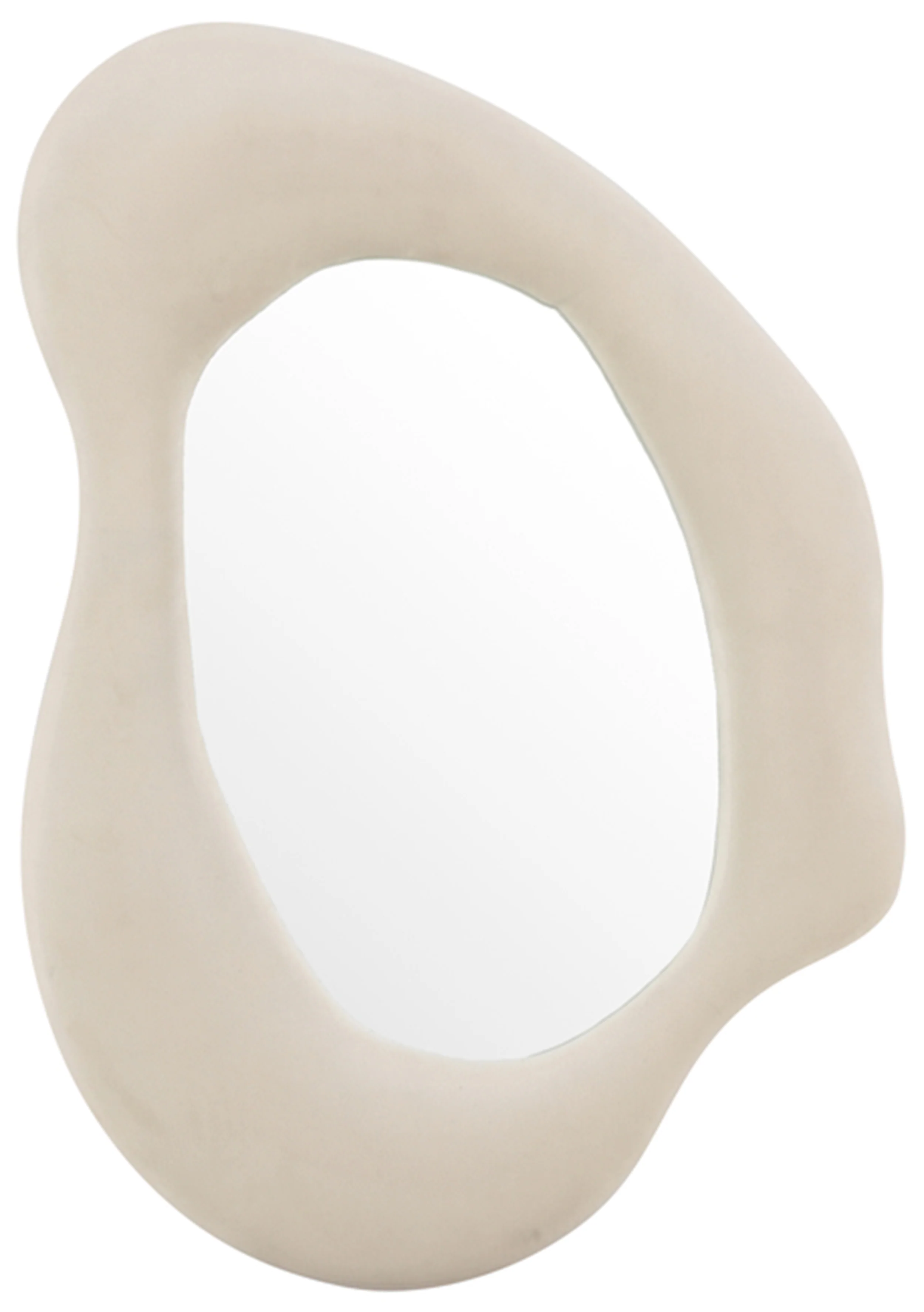 Lustro ścienne Louisville 70×49 cm w kremowej ramie