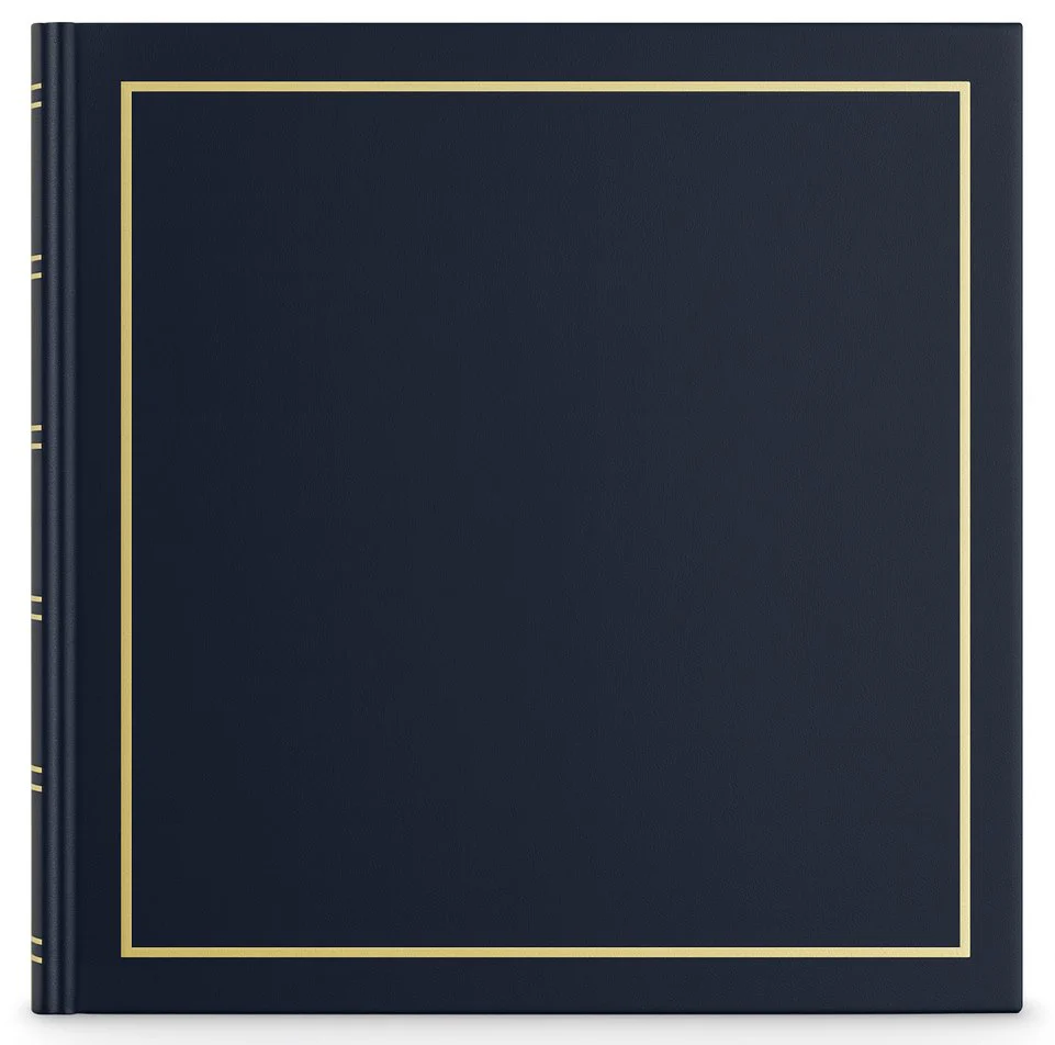 Album tradycyjny szyty 29×29 cm 100 stron DBCM30VINYLBLUE
