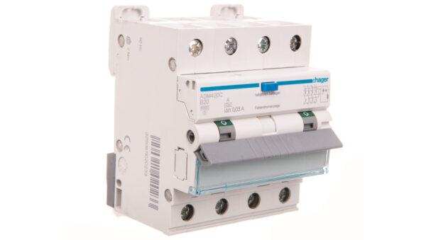 Wyłącznik różnicowo-nadprądowy RCBO 4P B20A 0,03A Typ A 6kA RCBO ADM420C