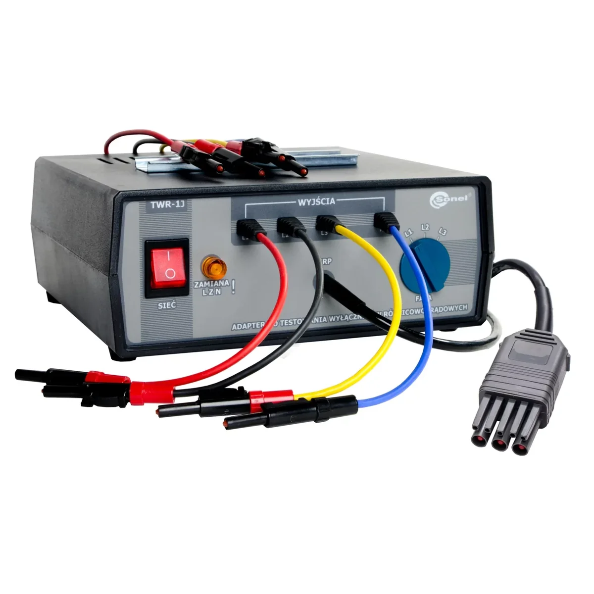 Adapter TWR-1J do testowania wyłączników RCD WAADATWR1J