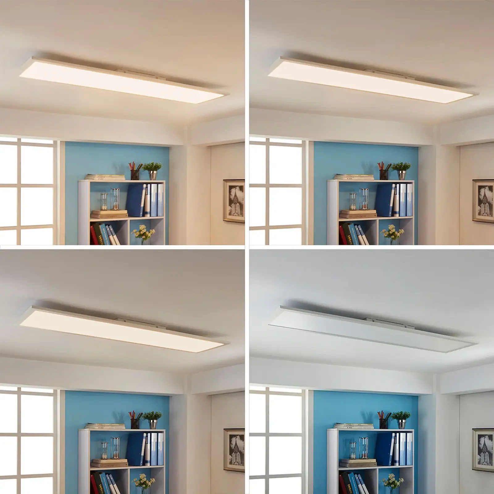 Panel LED Arcchio Enja, 119,5 cm x 29,5 cm
