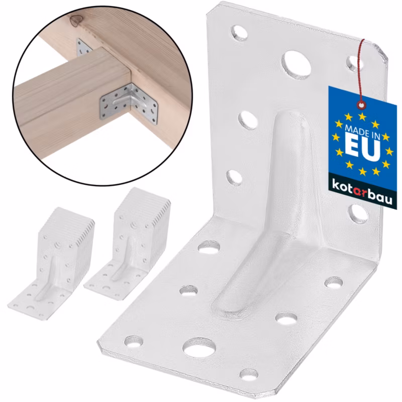 Kątownik łącznik KOTARBAU ciesielski 75x75x55 mm 25 szt.
