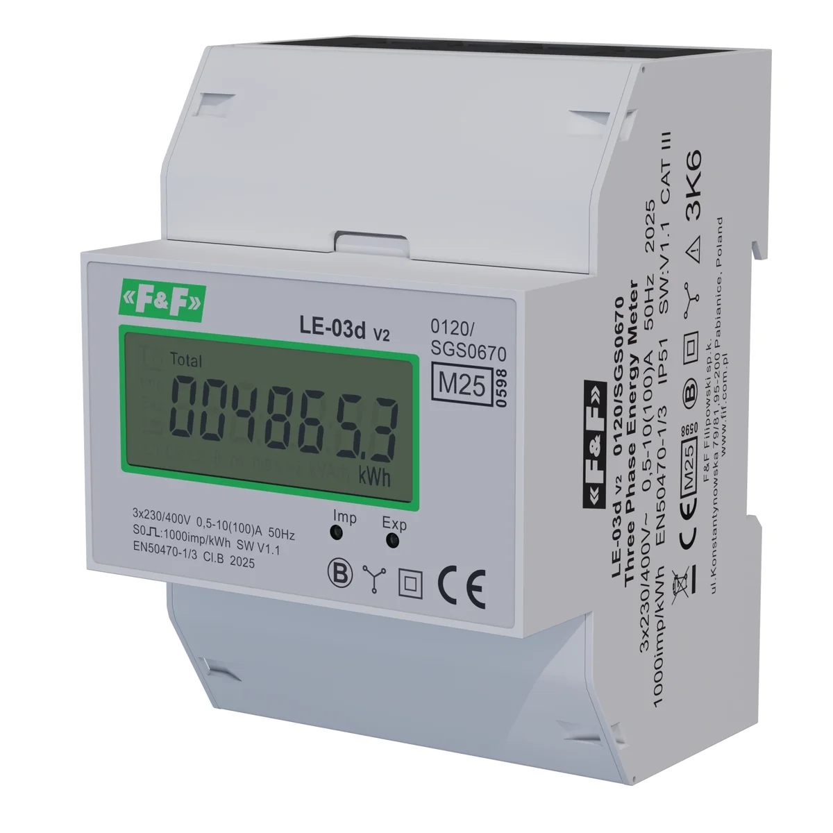 Licznik energii elektrycznej LE-03D LE-03D