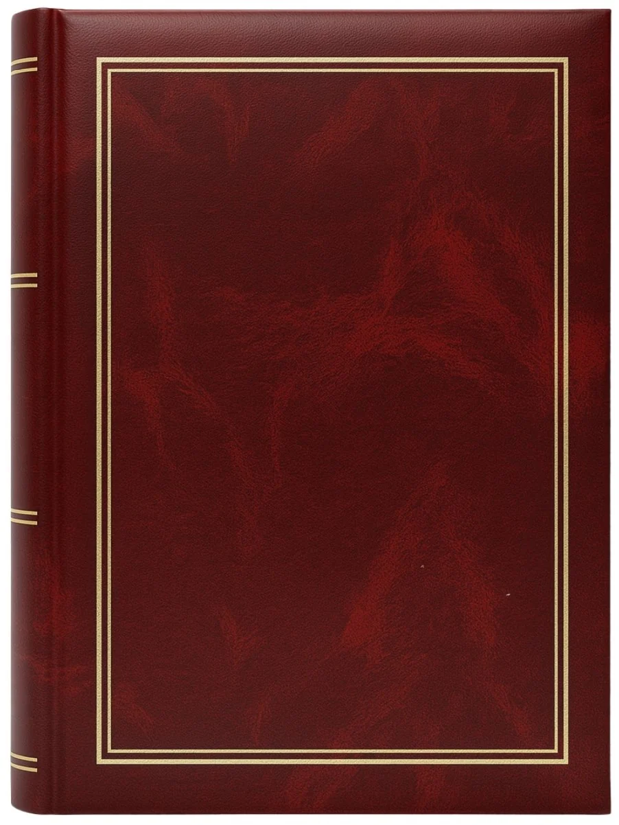 Album kieszeniowy szyty 13×18 cm 50 zdjęć B5750SC-BURGUNDY