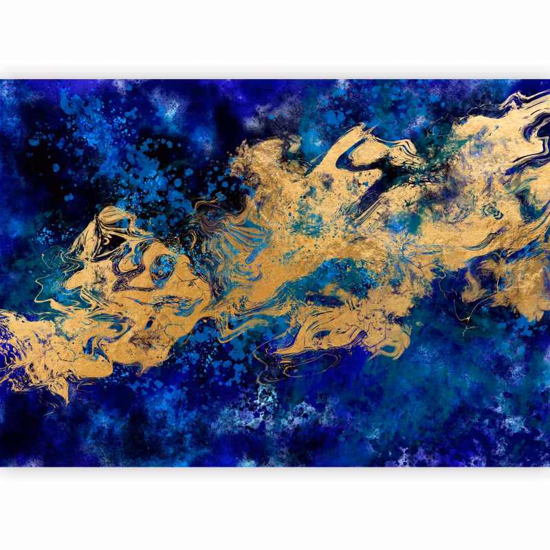 Fototapeta flizelinowa Artgeist 170 g/m2 wodoodporna Abstrakcje żółta 100×70 (2 części) 10010aa rolka 1 szt
