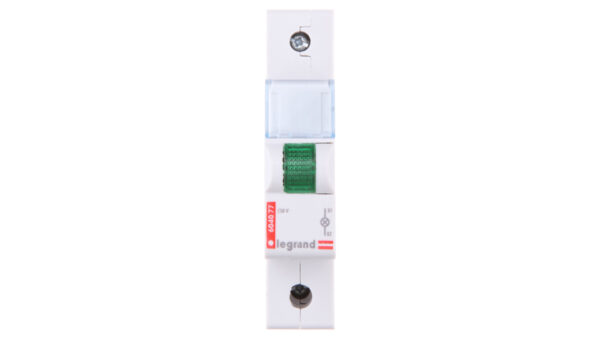Lampka modułowa 1-fazowa zielona 230-250V AC L313 604077