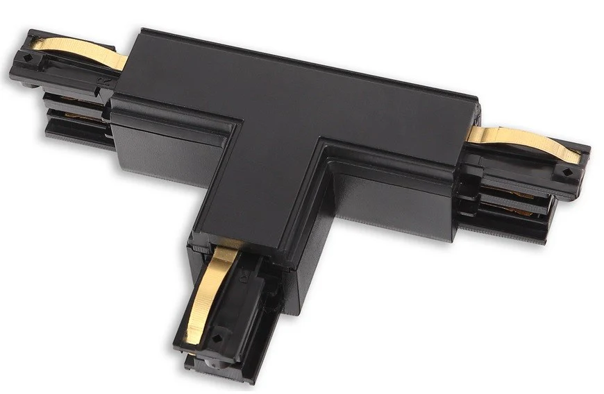 AKCESORIUM SYSTEMY SZYNOWE 3-FAZOWE 3F CZARNY OD MAXLIGHT MHT1-T/L-BK