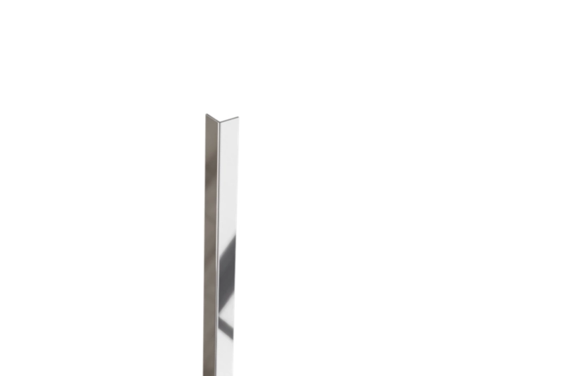 Kątownik wykończeniowy L Lambro srebrny połysk 1cm x 1cm x 270cm 1 szt.