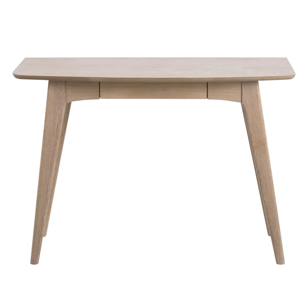 Biurko Pecara 105×45 cm z szufladą bielone