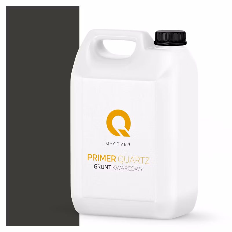 Grunt Kwarcowy pod Tynk Dekoracyjny Q-Cover Grafitowy D924 3KG